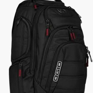 OGIO Black Backpack with Durable Design and Multiple Compartments